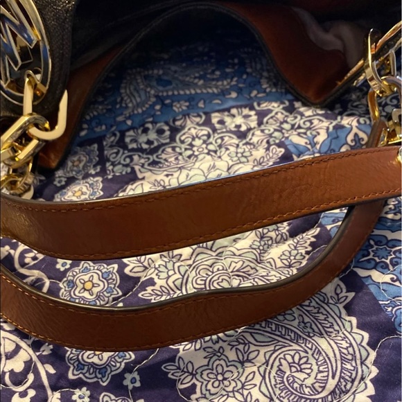 MK bag, brown, gold accents medium size - Picture 6 of 7